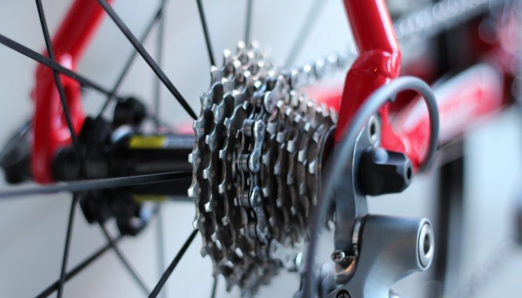 Fahrradkassette mit Fahrradkette